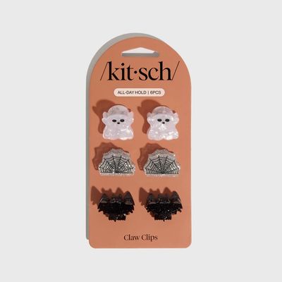 kitsch Mini Claw Clips 6pc Set Halloween
