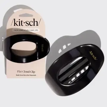 kitsch Large Flat Cloud Clip Black