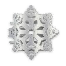 Teleties Snowflake Flat Clip