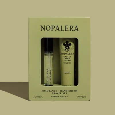 NOPALERA Fragrance + Hand Cream Travel Set- Bosque Mistico