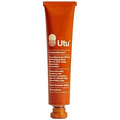Utu Outdoor Skincare Daily Moisturizing Face Sunscreen Spf 30 .6oz
