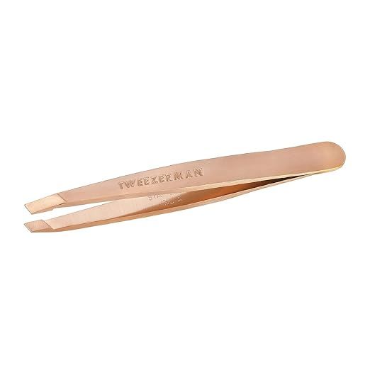 TWEEZERMAN Mini Slant Tweezer Rose Gold