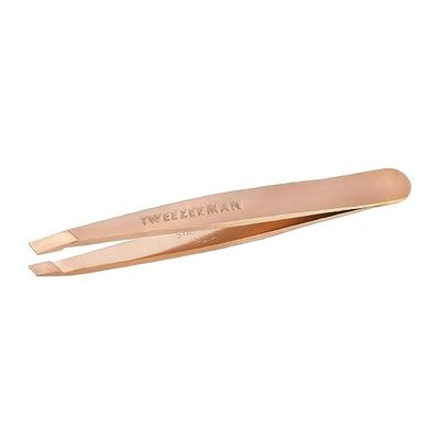 TWEEZERMAN Mini Slant Tweezer Rose Gold
