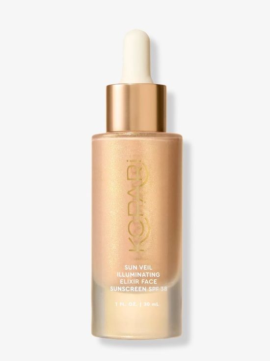 Kopari Sun Veil Illuminating Elixir Face Sunscreen Spf 38