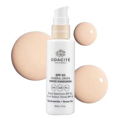 CLEARANCE Odacite Tinted Mineral Drops Spf 50 - 01 exp 7/26
