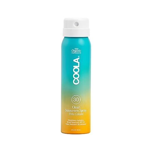 Coola Clear Sunscreen Spray Spf 30 Pina Colada 2oz