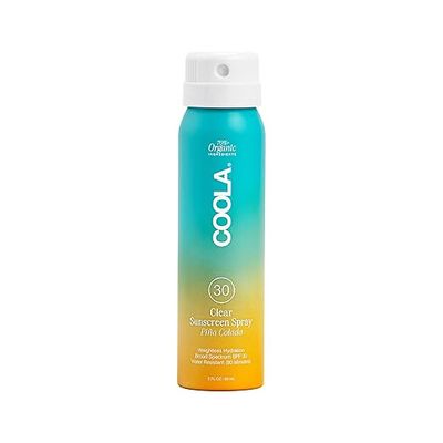 Coola Clear Sunscreen Spray Spf 30 Pina Colada 2oz
