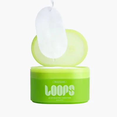 LOOPS Skincare Essentials Exfoliating Toner Pads