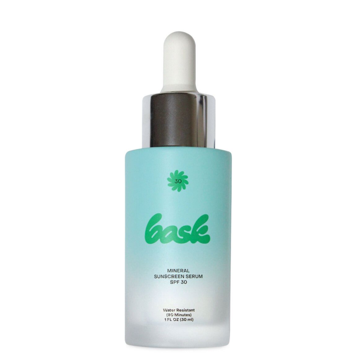 bask Mineral Sunscreen Facial Serum 30 Spf