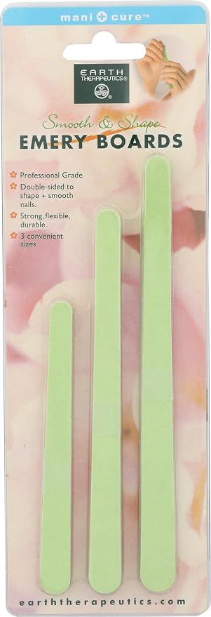 Earth Therapeutics Smooth &amp; Shape Emery Boards