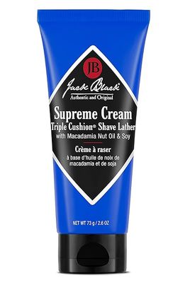Jack Black Supreme Cream Triple Cushion Shave Lather 2.6oz Tube