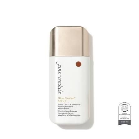 Jane Iredale Glow Fixation Spf 40- Medium to Medium Dark