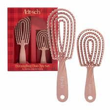 kitsch Detangling Duo 2pc Set- Terracotta