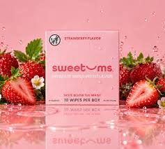 Sweetums Intimate Wipes - Strawberry
