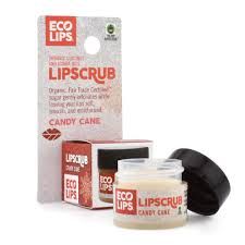 Eco Lips Organic Coconut And Jojoba Oils Lipscrub Candy Cane