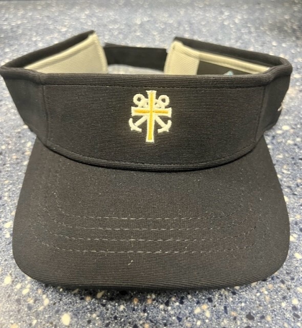 Visor - Cross/Anchor Navy