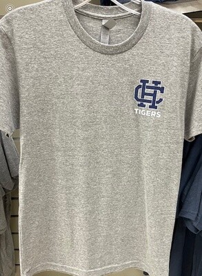 Grey w/Navy HC Tigers T-Shirt