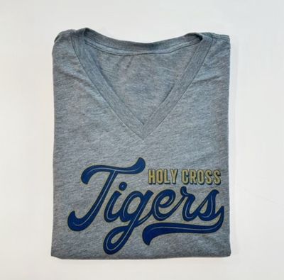 Ladies V-Neck Tigers T-Shirt - HC X Jeantherapy