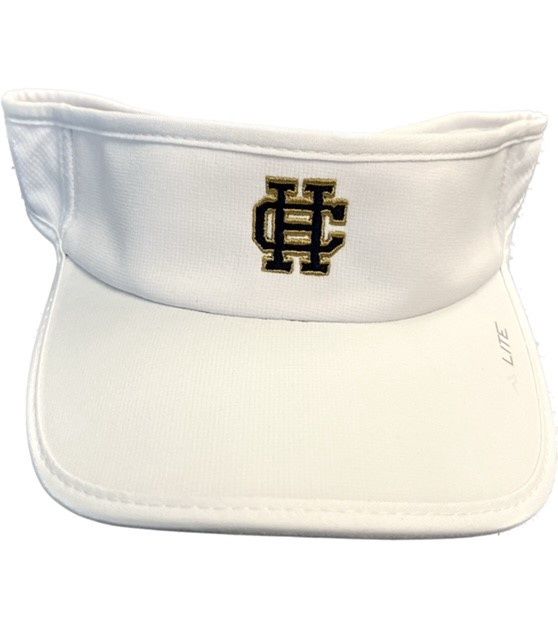 Solid White HC Visor