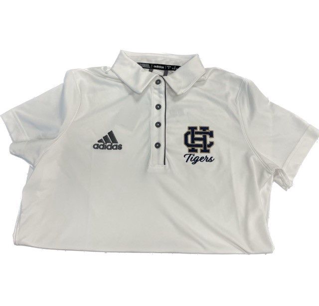 White HC Adidas Polo - Ladies