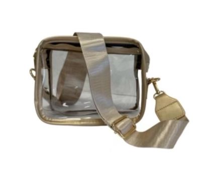 Clear Purse - Gold