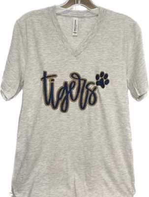 Ash Glitter Script Tigers