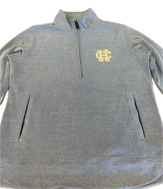 Ladies Grey 1/4 Zip