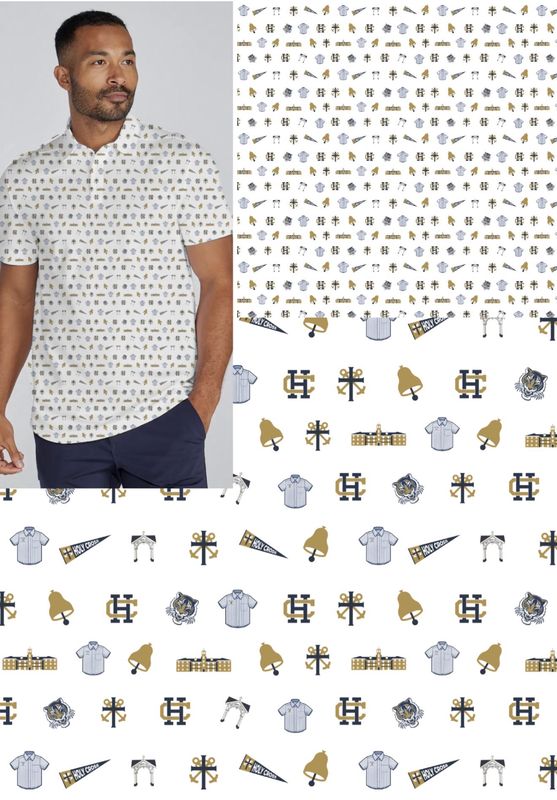 **Pre-Order ONLY** Holy Cross Logo Polo