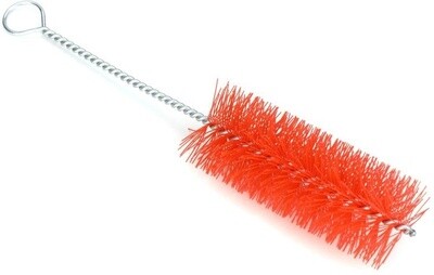 Trumpet valve casing brush