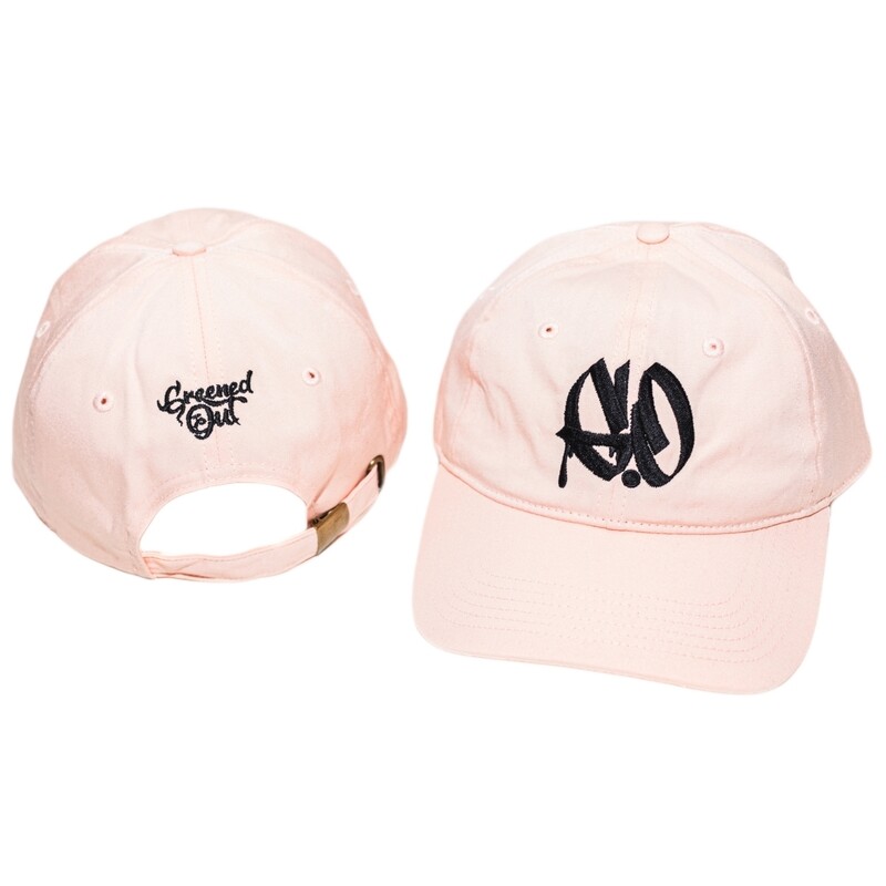 Six Panel Cap - Pale Pink