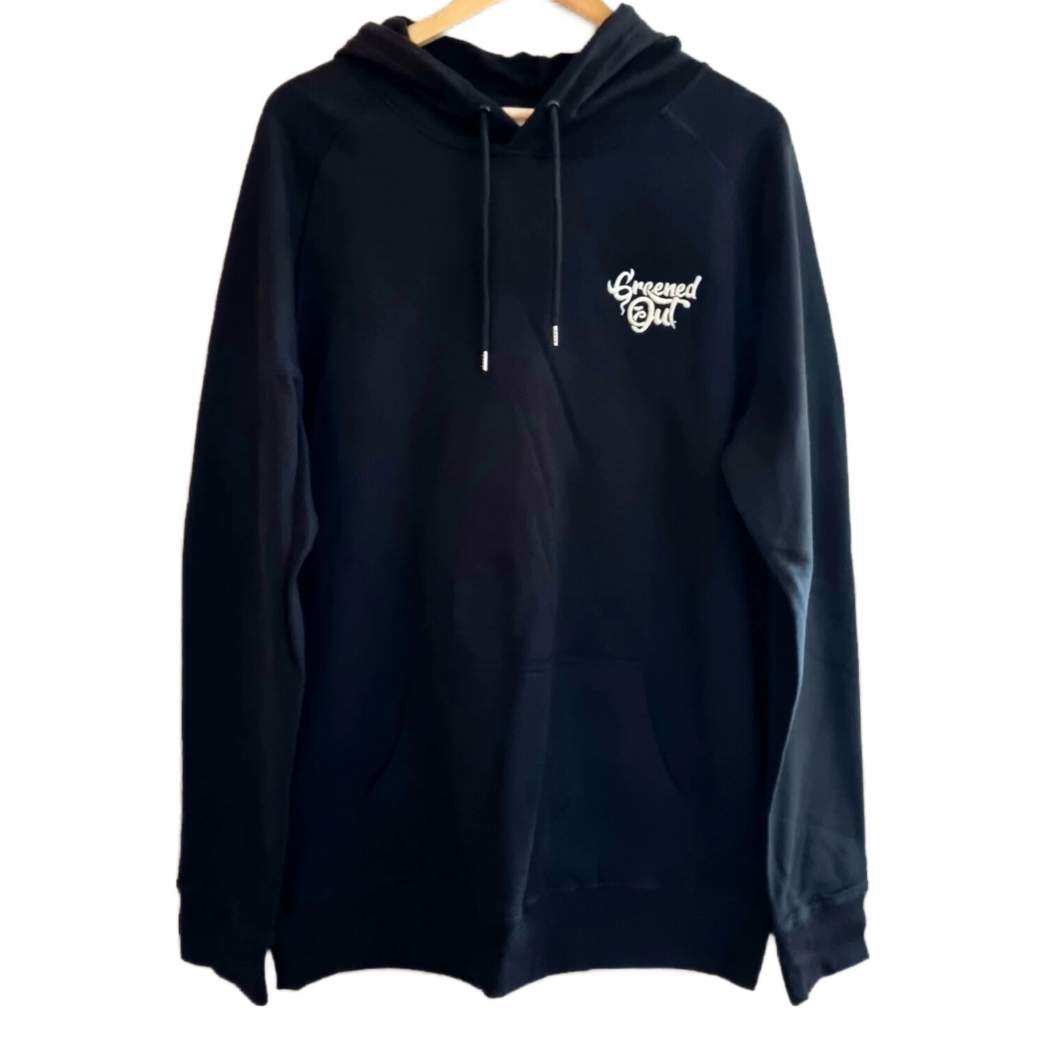 Hoodie (Black Graphic Zipless)