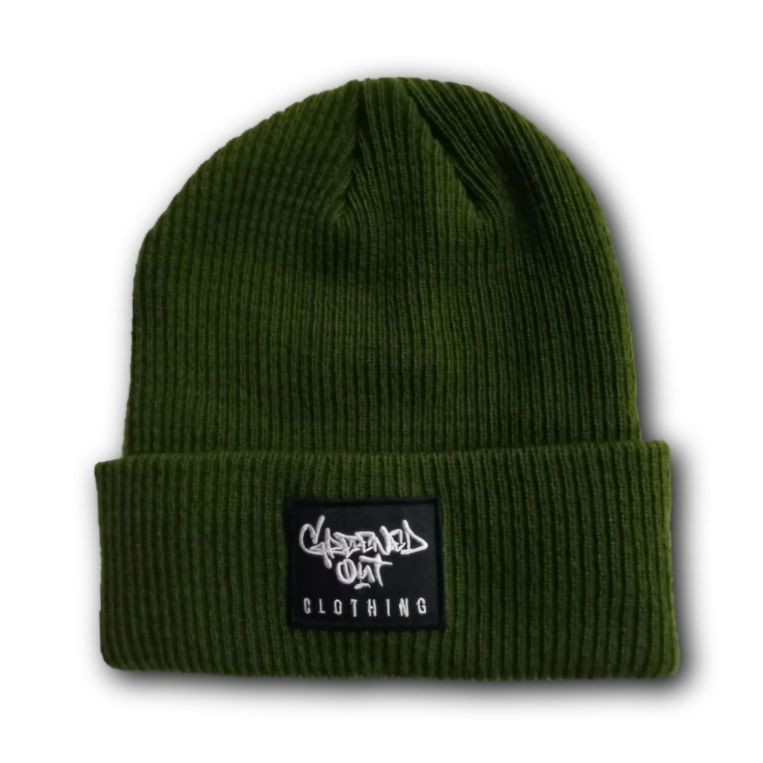 Beanie - Green (Ribbed)