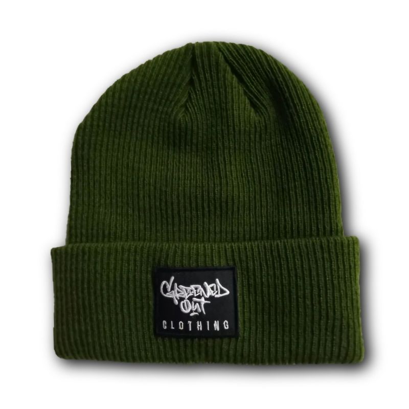 Beanie - Green (Ribbed)