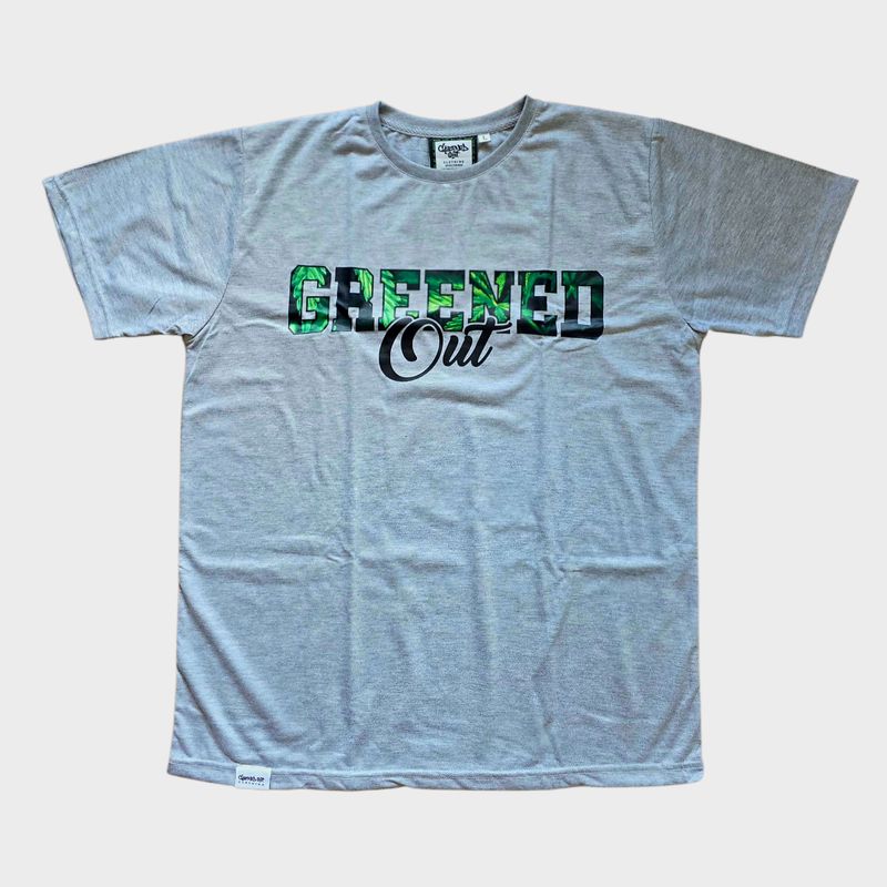 T-shirt - Block Style Grey Marle