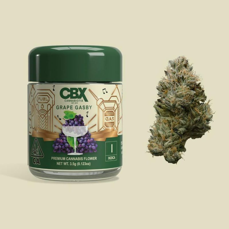 CBX Grape Gasby (INDICA) - 25.49% THC CBX Grape Gasby (INDICA) - 25.49% THC