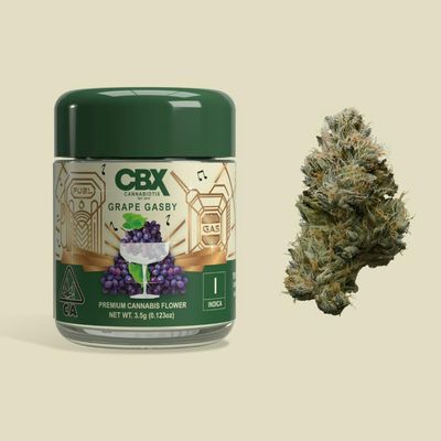 CBX Grape Gasby (INDICA) - 25.49% THC CBX Grape Gasby (INDICA) - 25.49% THC