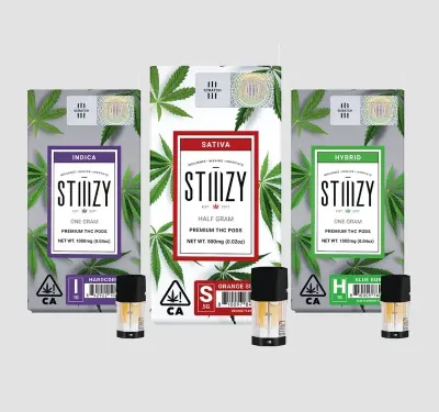 STIIIZY Pods - 1 Gram STIIIZY Pods for Weed Delivery in Laguna Beach, Newport Beach, Irvine, and Orange County