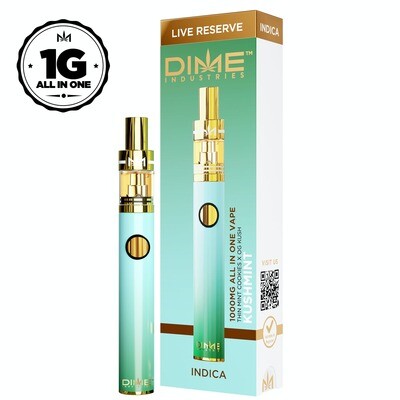 dime industries vapes blue diamond Shop Cantaloupe Dream 1G All In One Device main image 1