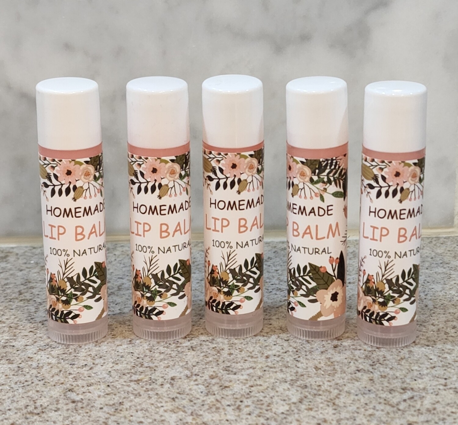 Natural Lip Balm Rasberry Tube