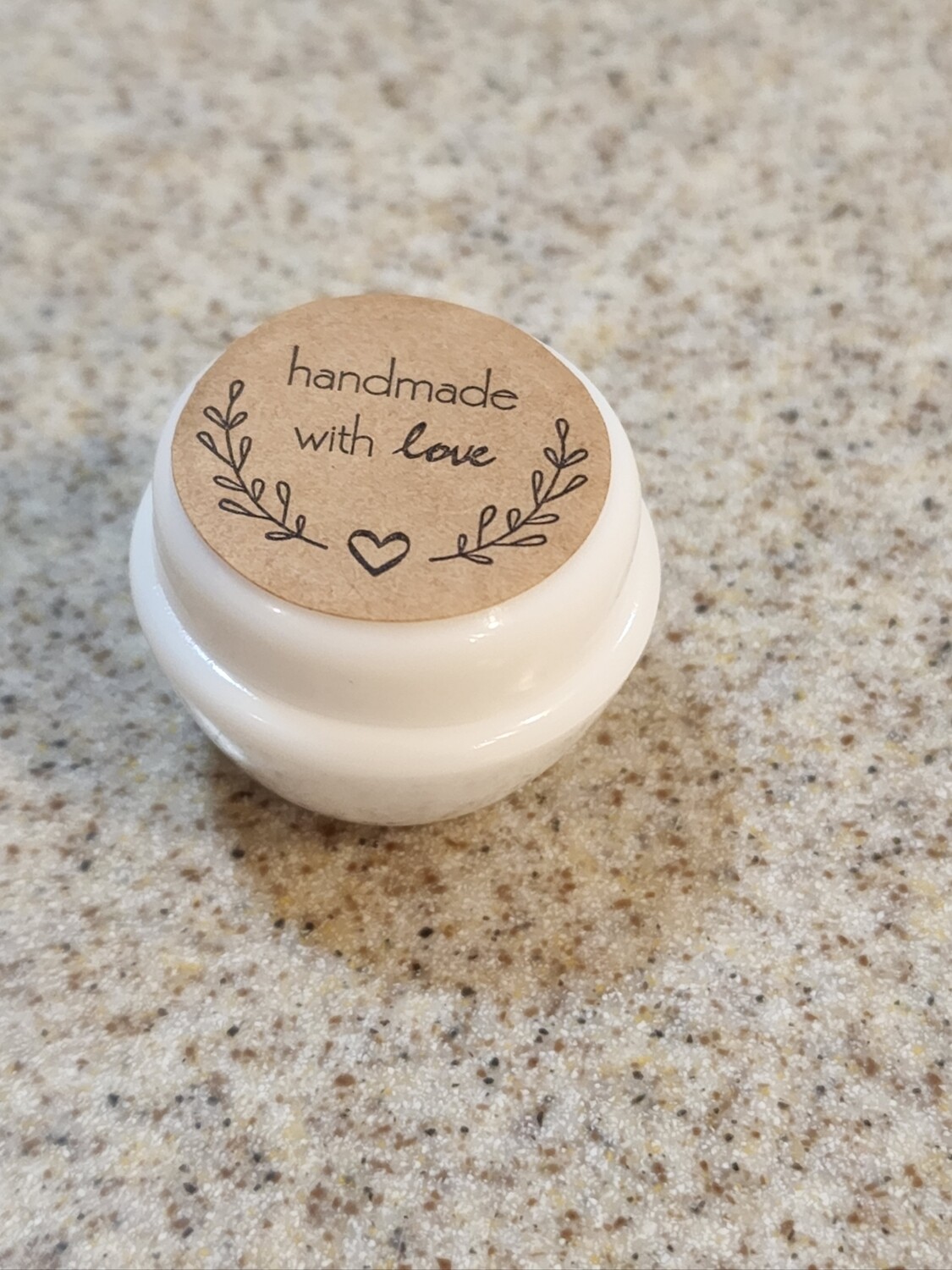Natural Lip Balm French Vanilla Container