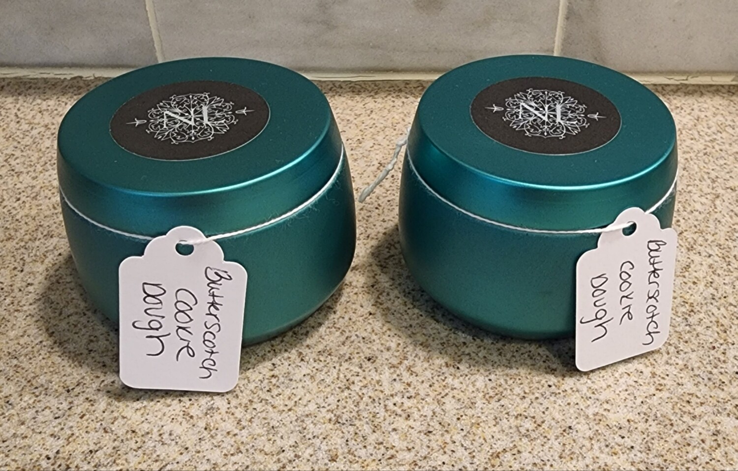 Homemade Soy Candle Butterscotch Tin
