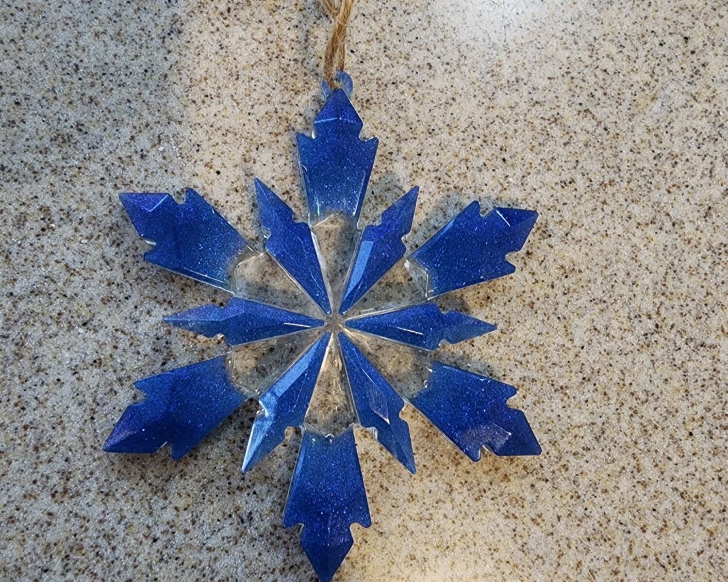 Snowflake Ornament Blue