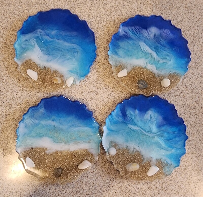 Beach coasters