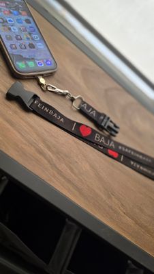 I ❤️ Baja Lanyard