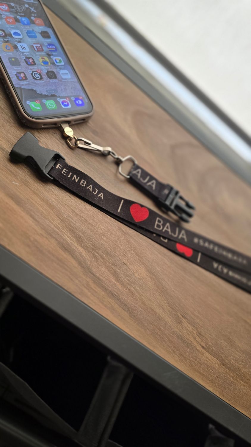I ❤️ Baja Lanyard