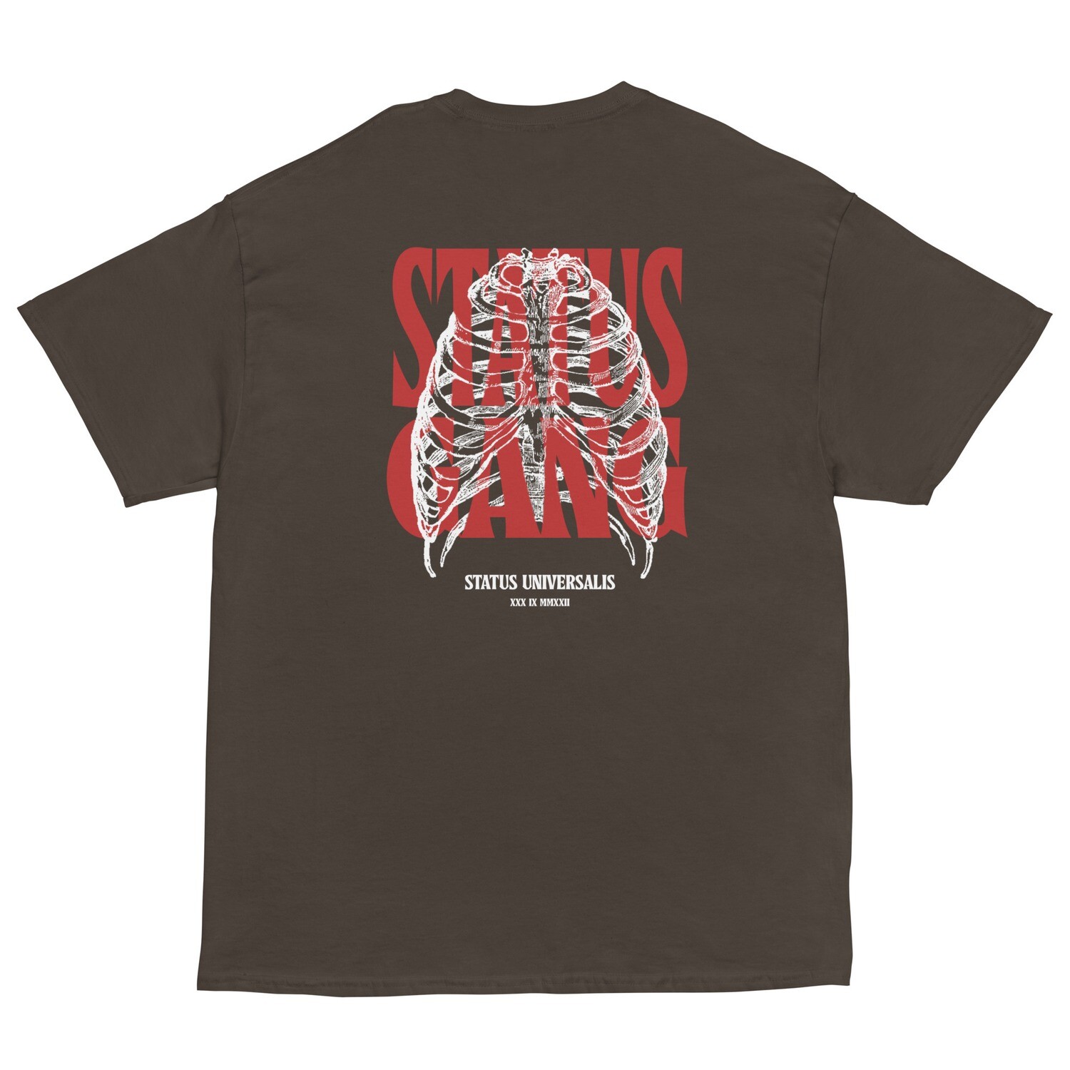 STATUS UNIVERSALIS TEE CHOCOLATE