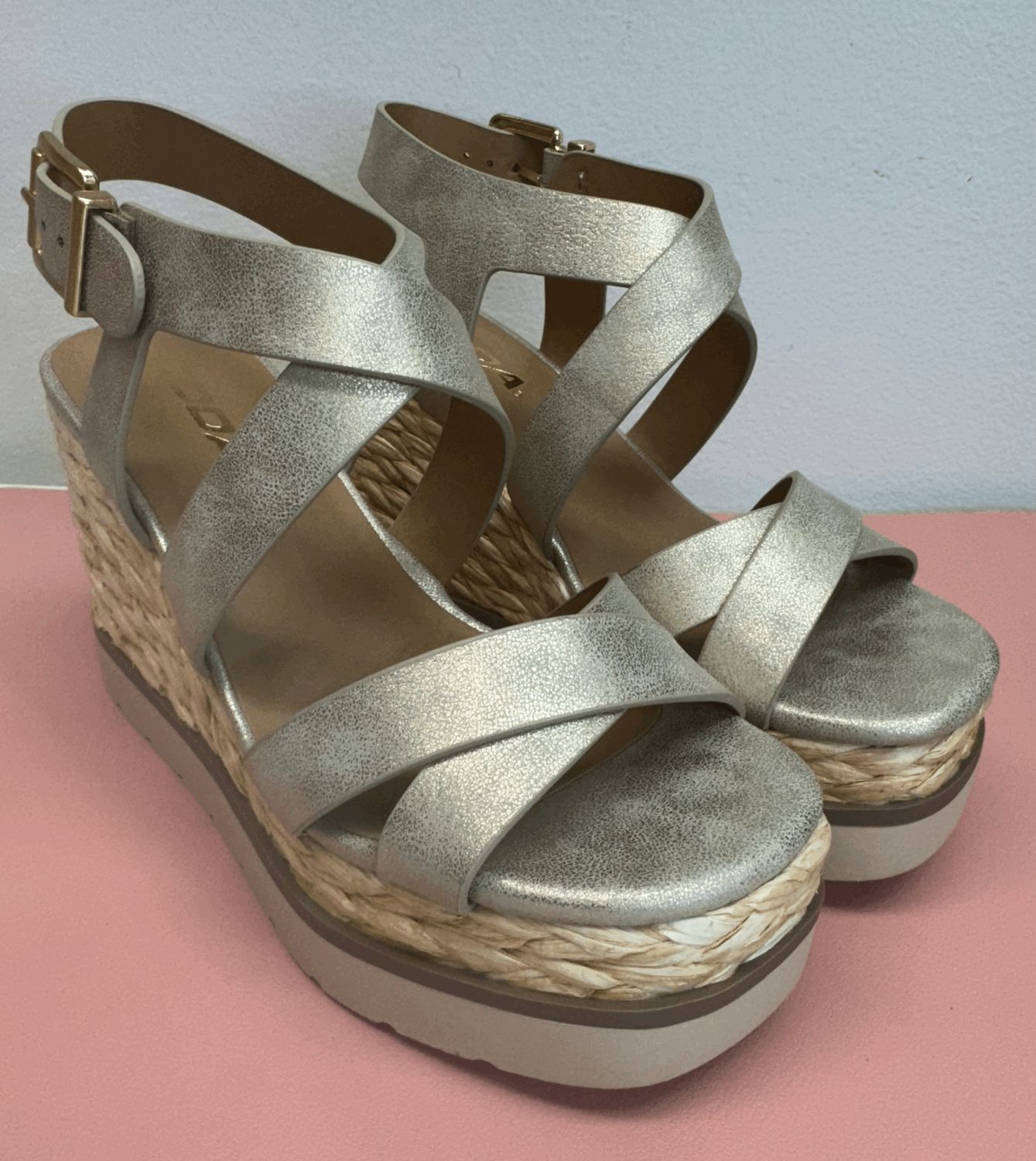Sandalias Gold alta
