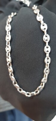 Chaine maille grain de café