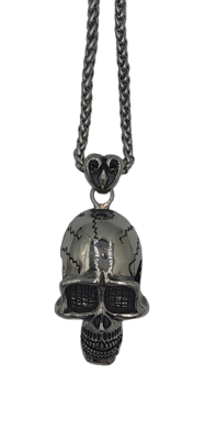 Pendentif Skull acier inoxydable 316L