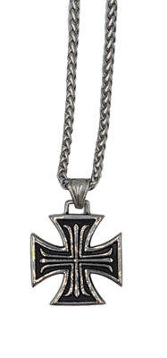 Pendentif Croix de Malte Acier inoxydable 316L